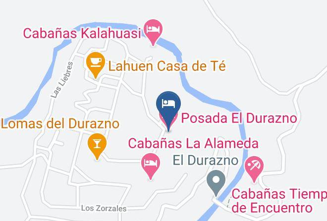 Calamuchita Department - Posada El Durazno Maps
