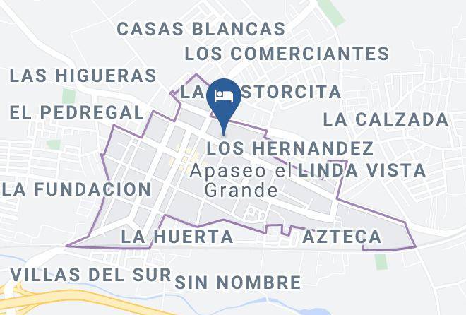 Apaseo El Grande - Posada El Grullo Maps