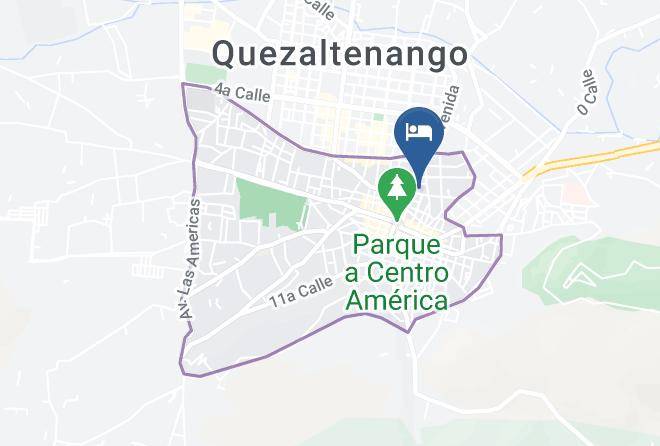 Quetzaltenango - Posada El Meson Maps