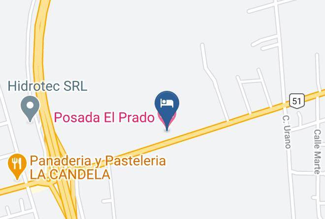 Salta - Posada El Prado Maps