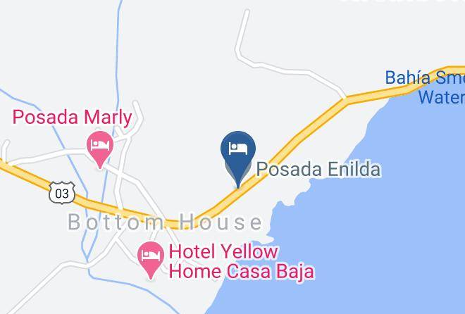 Providencia - Posada Enilda Maps