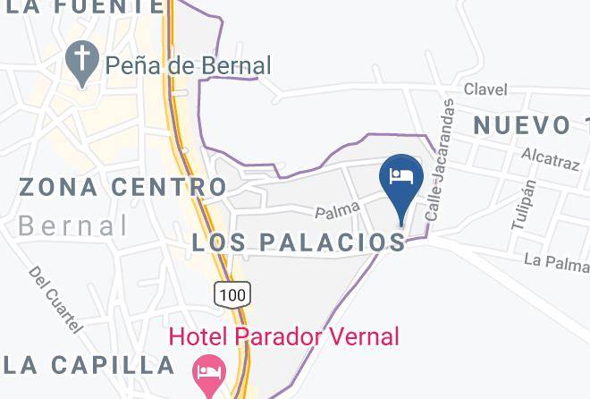 Ezequiel Montes Municipality - Posada Equinoccio Bernal Maps