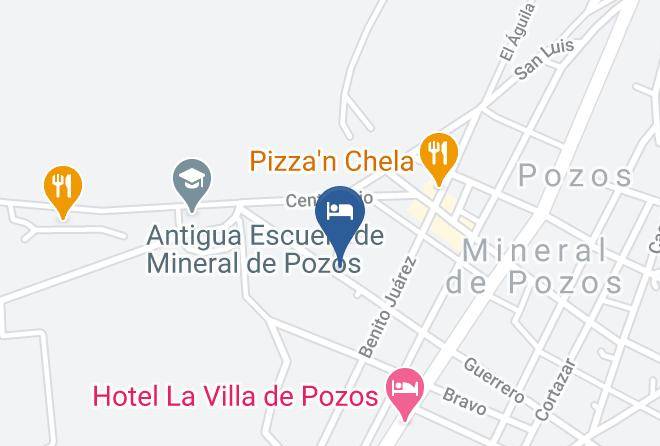 San Luis De La Paz - Posada Esperanza Maps