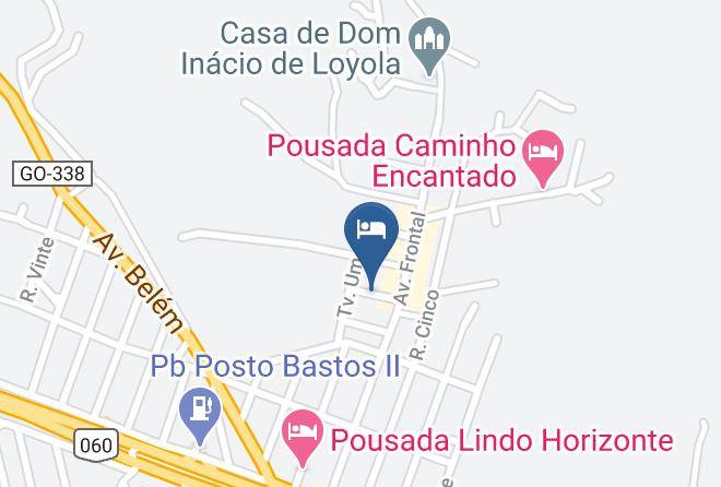 Abadiania - Posada Europa Maps