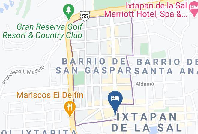 Ixtapan De La Sal - Posada Familiar Don Felipe Maps