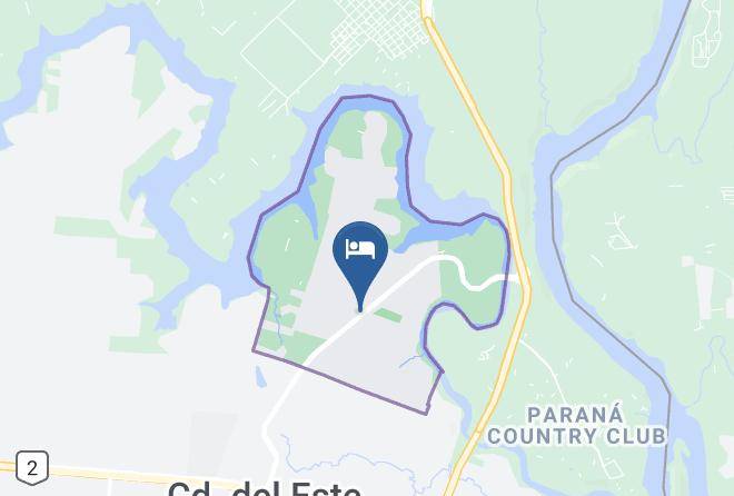 Ciudad Del Este - Posada Familiar Luz Maps