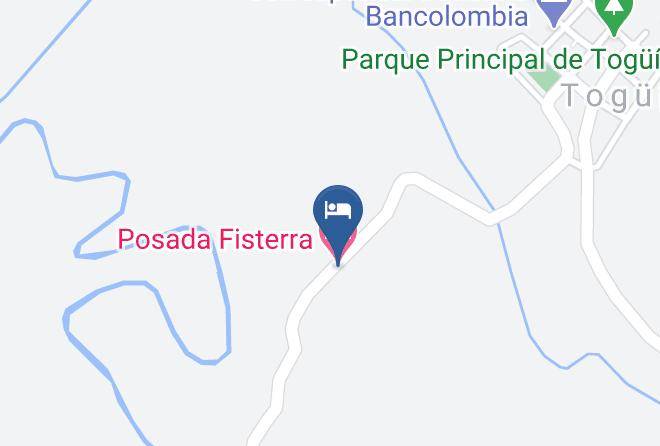 Posada Fisterra Mapa - Boyaca - Togui