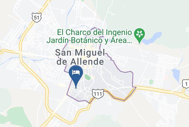 San Miguel De Allende - Posada Francia Maps