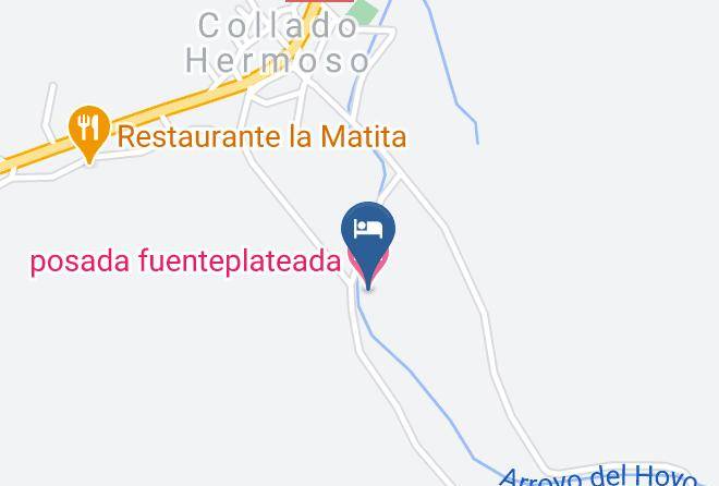 Segovia - Posada Fuenteplateada Maps