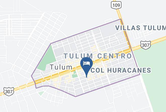 Tulum - Posada Giana Maps