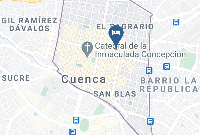 Cuenca - Posada Gran Colombia Maps