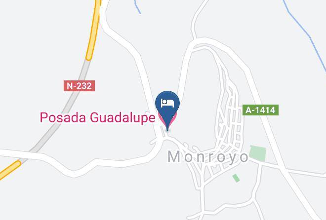 Teruel - Posada Guadalupe Maps