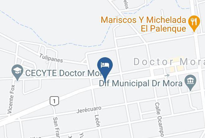 Doctor Mora - Posada Hidalgo Maps
