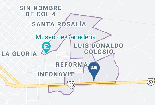 Muzquiz - Posada Hotel Los Angeles Maps