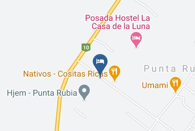 La Paloma - Posada Irsis Maps