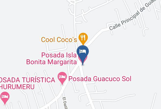 Arismendi - Posada Isla Bonita Margarita Maps