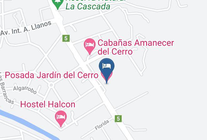 Calamuchita Department - Posada Jardin Del Cerro Maps