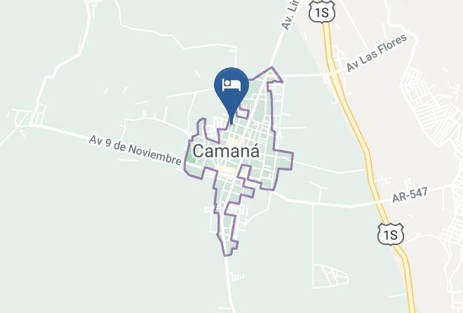 Camana - Posada Juan Valdez Maps