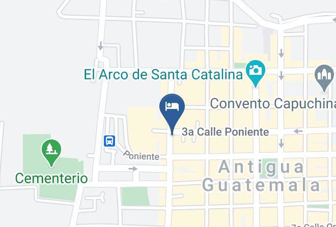 Antigua Guatemala - Posada Juma Ocag Maps
