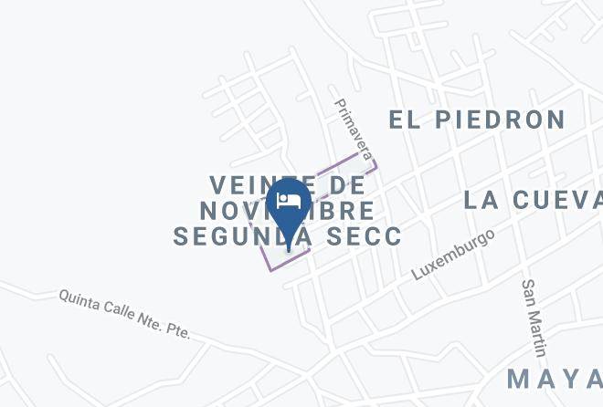 Comitan De Dominguez - Posada Juvenil Maps