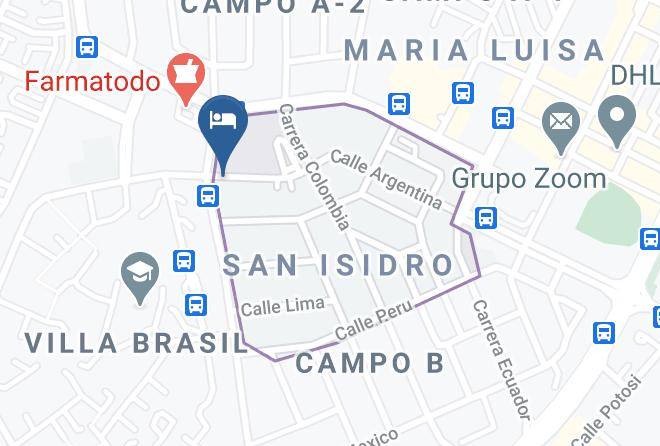 Caroni - Posada Kaori Maps
