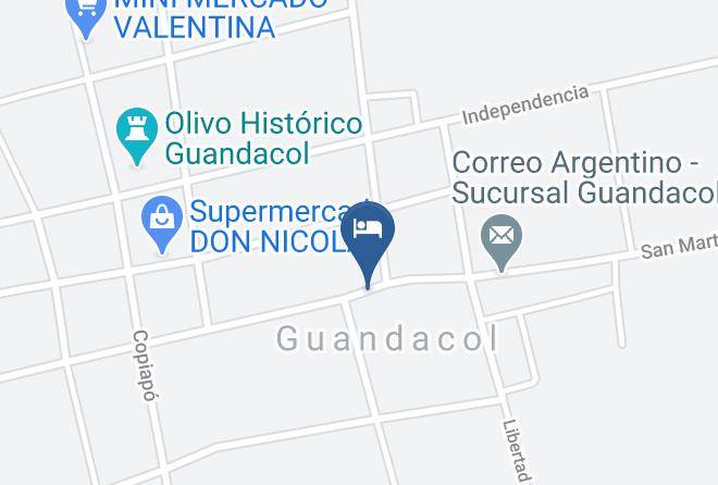 Coronel Felipe Varela - Posada Krasia May Maps