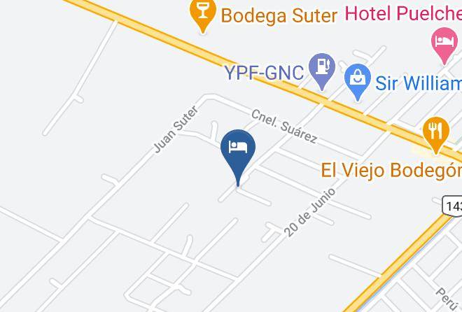 San Rafael - La Caballeriza Posada Boutique Maps