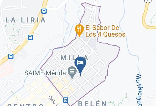 Libertador - Posada La Casona De Margot Maps