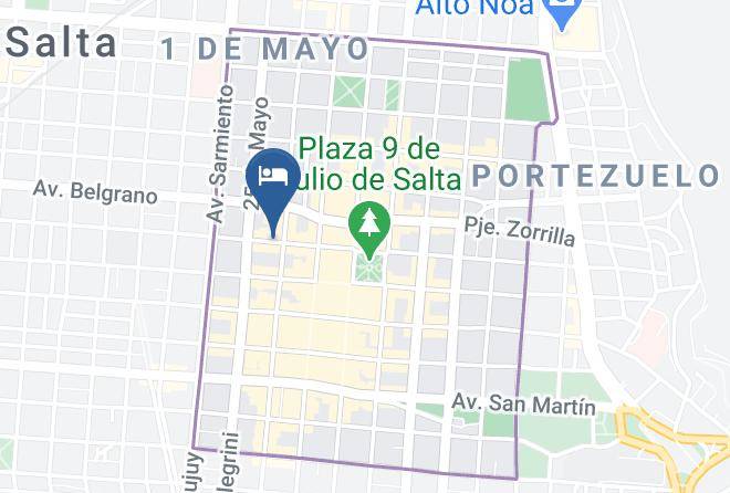 Salta - Posada La Casona Maps