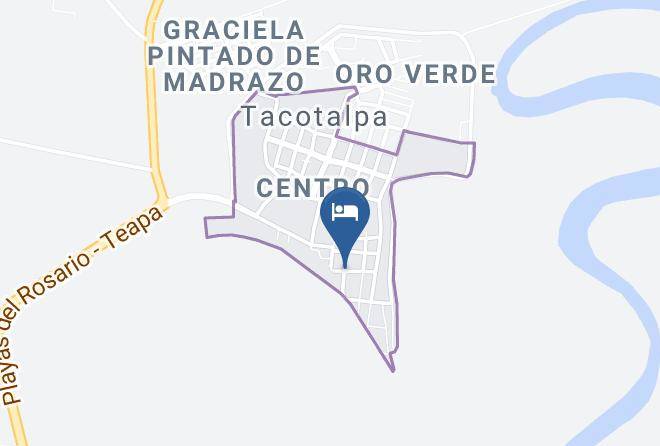 Tacotalpa Municipality - Posada La Casona Maps