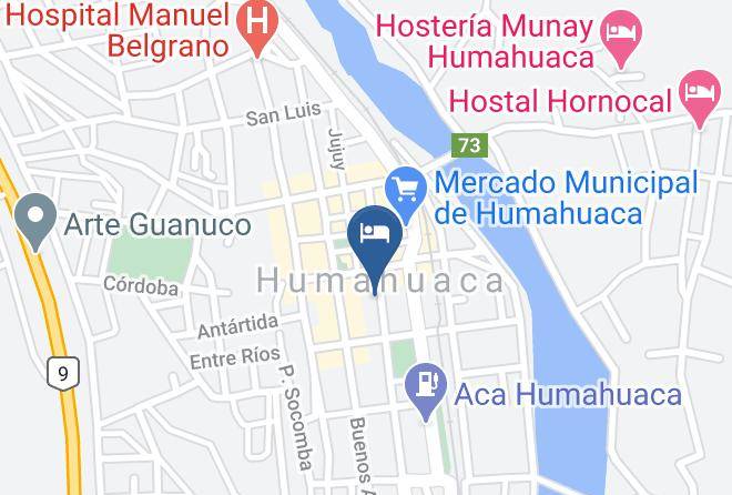 Humahuaca - Posada La Churita 2 Maps
