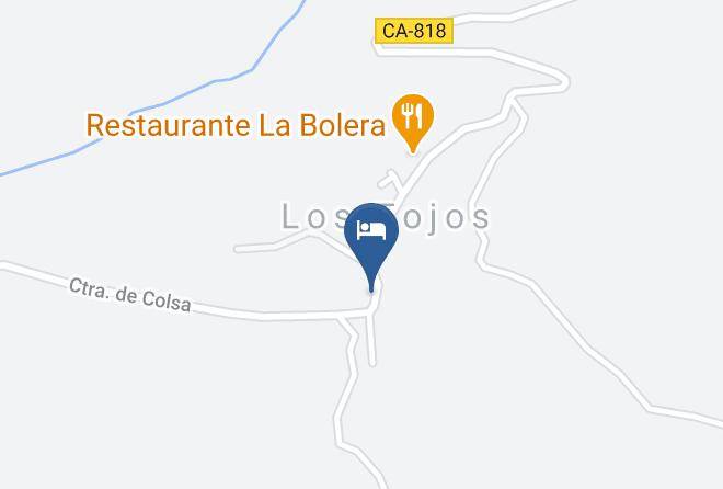 Los Tojos - Posada La Colodra Maps