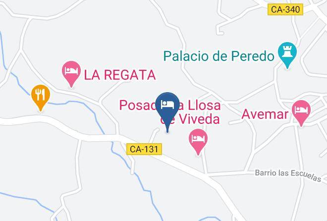 Santillana - Posada La Fabula Maps