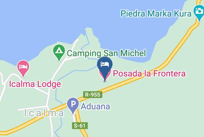 Malleco Province - Posada La Frontera Maps