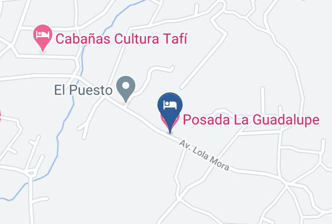 Tafi Del Valle - Posada La Guadalupe Maps