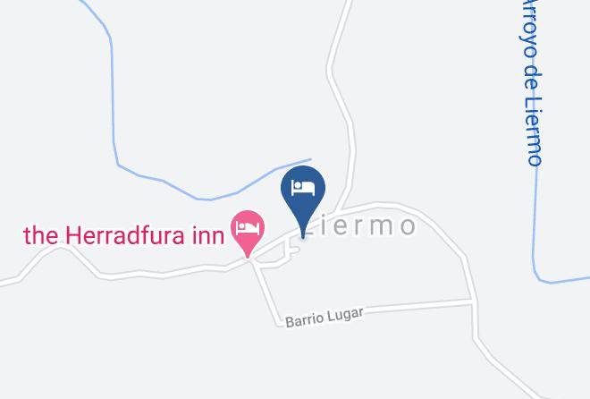 Hoz De Anero - Posada La Herradura Maps