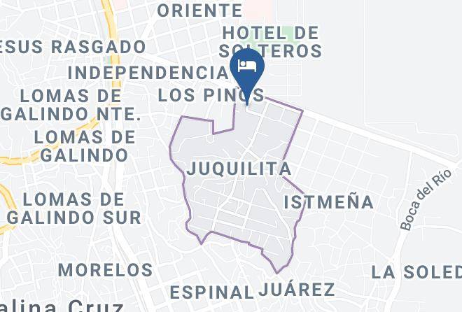 Salina Cruz - Posada La Istmena Maps