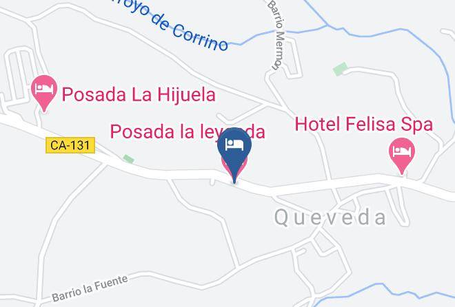 Santillana - Posada La Leyenda Maps