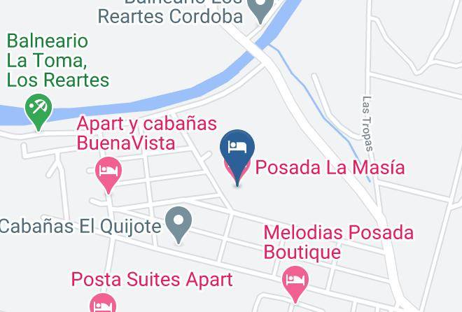 Calamuchita Department - Posada La Masia Maps