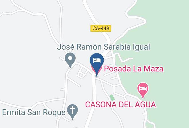 Arnuero - Posada La Maza Maps