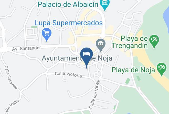 Noja - Posada La Mies Maps