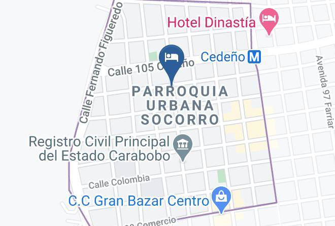Valencia - Posada La Pastora Maps