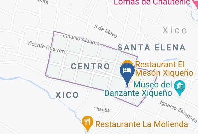 Xico - Posada La Querencia Maps