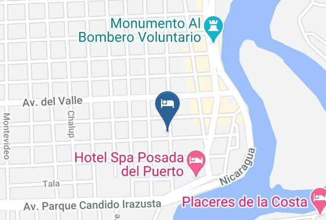 Gualeguaychu - Posada La Ribera Maps