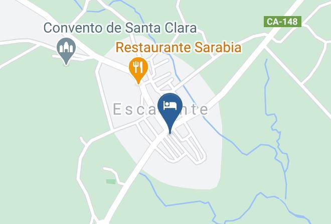 Escalante - Posada La Rivera De Escalante Maps