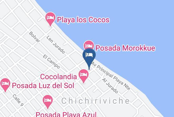 Monsenor Iturriza - Posada La Riviera Maps