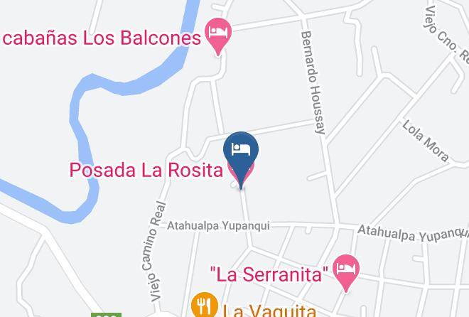 Calamuchita Department - Posada La Rosita Maps