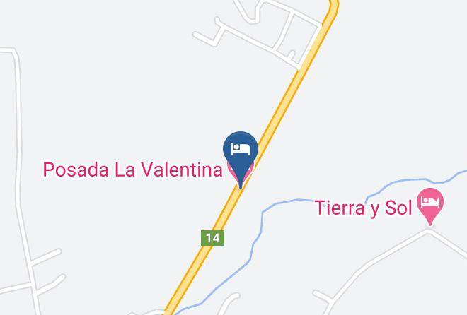 San Javier Department - Posada La Valentina Maps