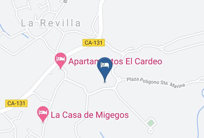 San Vicente De La Barquera - Posada La Vieja Escuela Maps