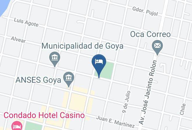Goya - Posada Las Arecas Maps